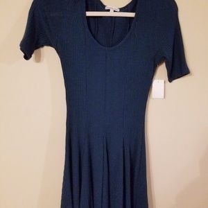 NEW Charlotte Russe forrest green sweater dress